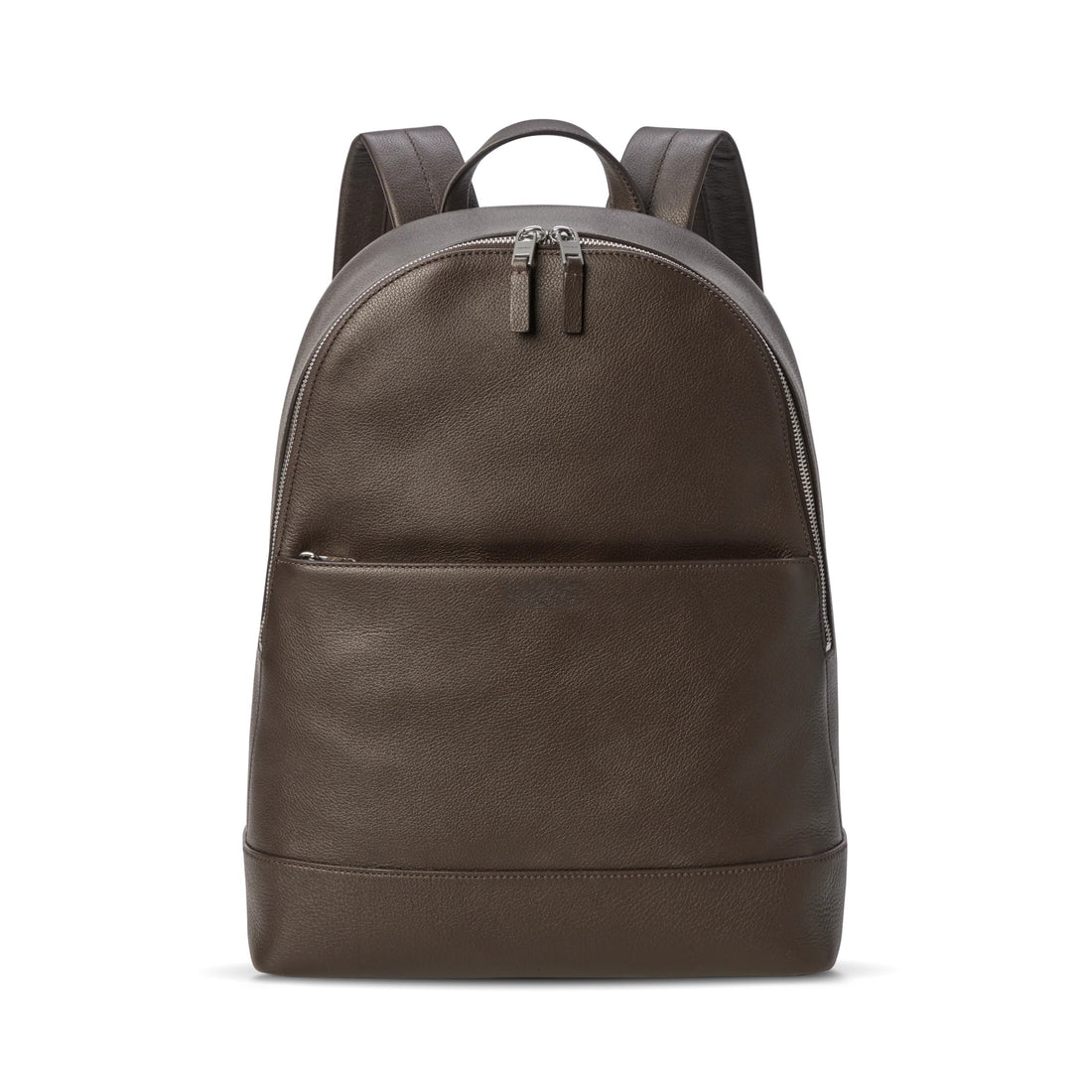 Pebbled Leather Multi-Carry Hybrid Commuter Laptop Backpack