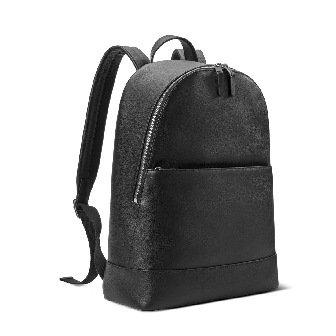Pebbled Leather Multi-Carry Hybrid Commuter Laptop Backpack